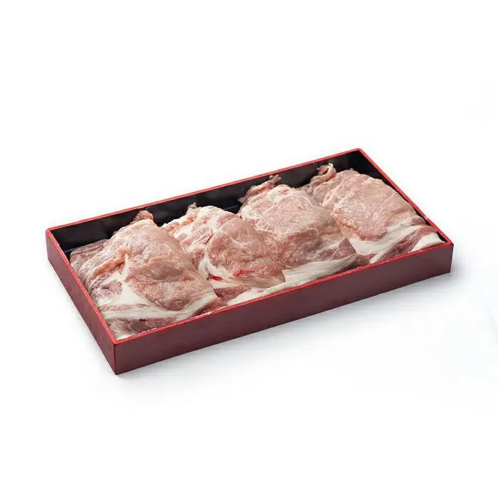 純白のビアンカ　豚ロース焼肉用　800g　新潟　新潟県　ふるさと納税　豚肉　豚　ロース