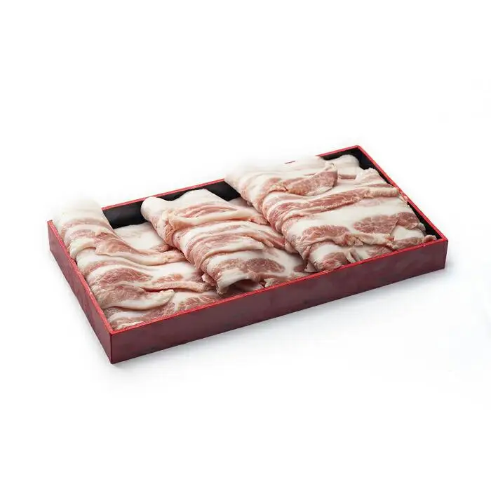 純白のビアンカ　豚バラ焼肉用　800g　新潟　新潟県　豚　豚肉　