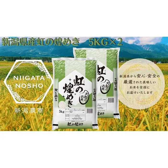 新潟県産虹の煌めき　5kg×2