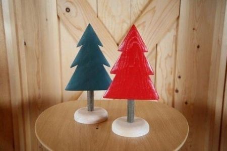 貴妃花 ツリー｜工芸品 木製品 木 手作り アート インテリア 美瑛 北海道 クリスマスツリー[017-71]