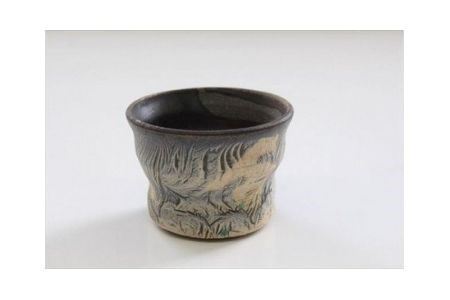 皆空窯　氷裂ぐい飲みA[045-12]