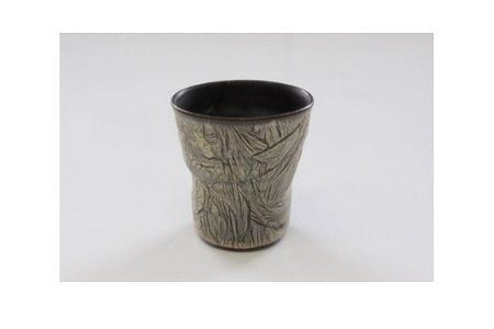 皆空窯　氷裂ぐい飲みB[045-13]