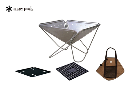スノーピーク焚き火台 Mスターターセット アウトドア 焚き火