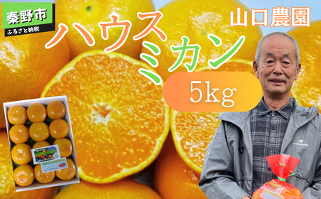 先行予約！山口農園の甘いハウスみかん（5㎏） 