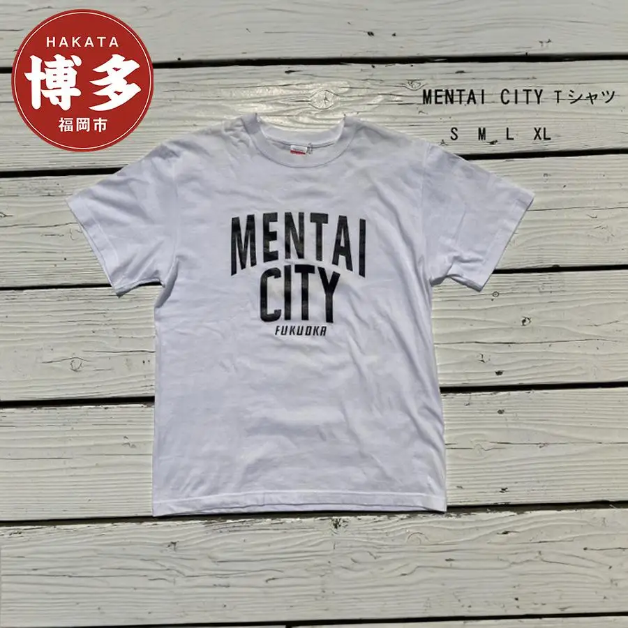 (サイズをお選びいただけます S-XL) MENTAI CITY Tシャツ ＜L＞
