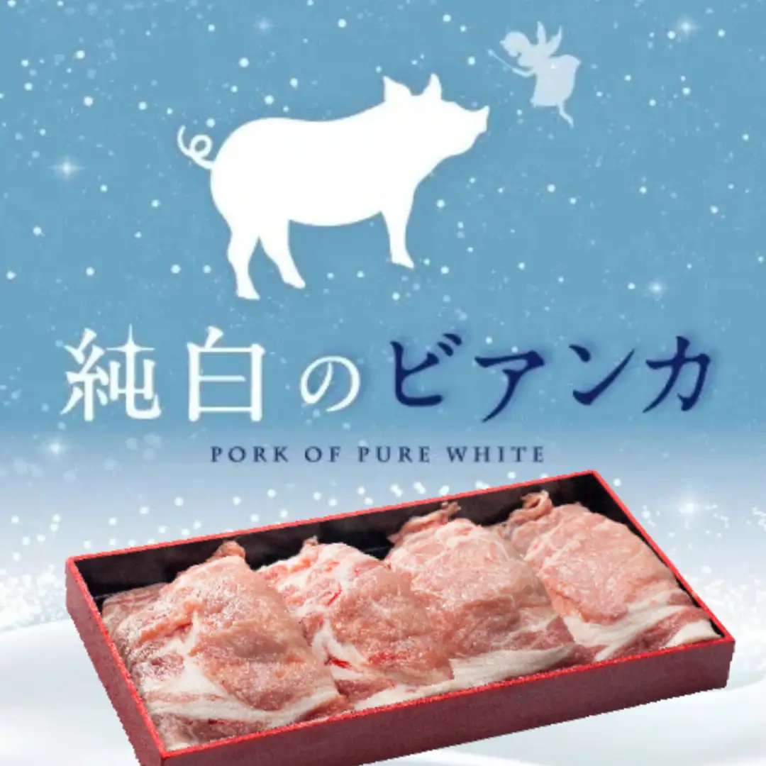 純白のビアンカ 豚ロース焼肉用 800g 豚肉 ぶた ぶた肉 肉 お肉 国産 冷凍 箱入り のし 贈答 ギフト プレゼント お中元 お歳暮 父の日 母の日 敬老の日 焼肉 BBQ 新鮮 新潟県 阿賀野市 1D05012