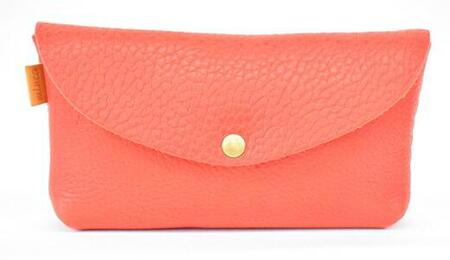 【全6色】栃木レザー ポーチ02M　小物入れ バッグの中もスッキリ 化粧ポーチ/Pouch　02/M/レッド/minca　425【ファッション 人気 おすすめ 】
