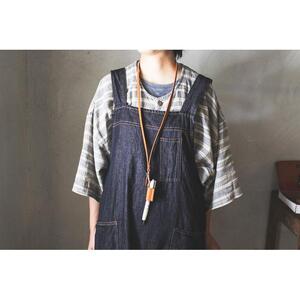 【minca】栃木レザーのネックストラップ付ペンホルダー 持ち歩きに便利 ペンホルダー+ストラップ/M/キャメル　721【玩具 雑貨 日用品 人気 おすすめ 】