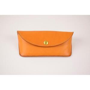 【minca】栃木レザーのメガネケース 本革 /Glasses case 01/キャメル　525【ファッション 人気 おすすめ 】