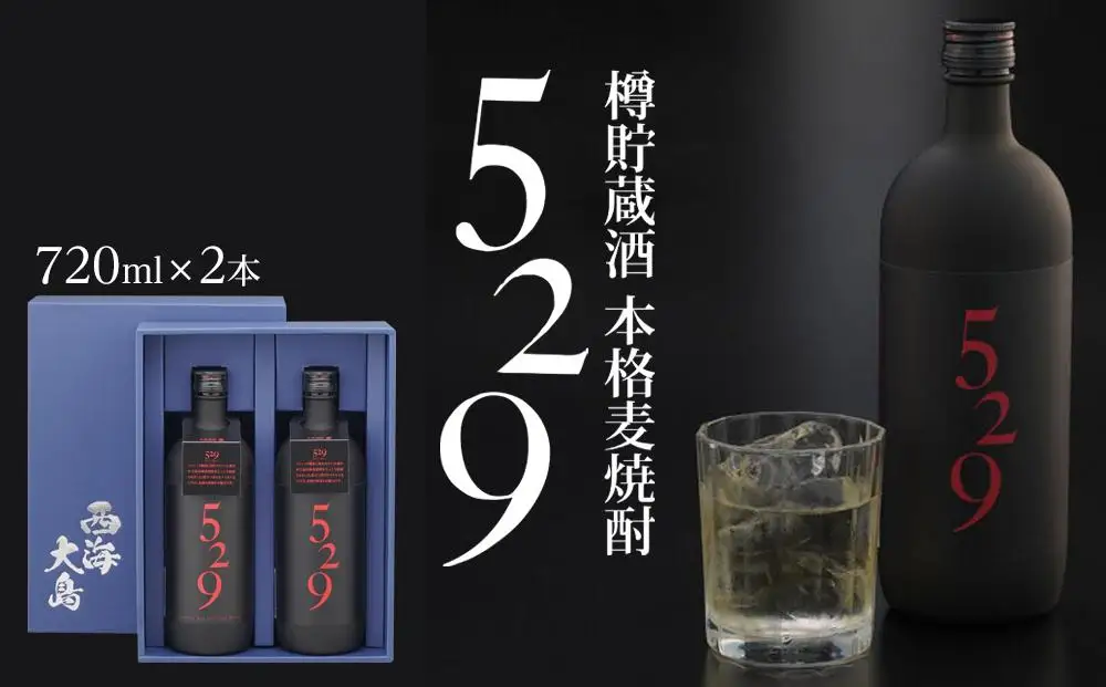 麦焼酎 ５２９ (720ml×2本セット) | 麦焼酎 お酒 麦