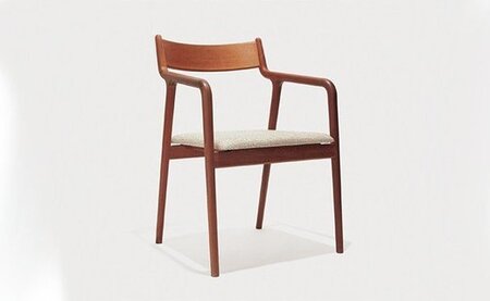 【宮崎椅子製作所】 PePeアームチェアー 1脚　アッシュ