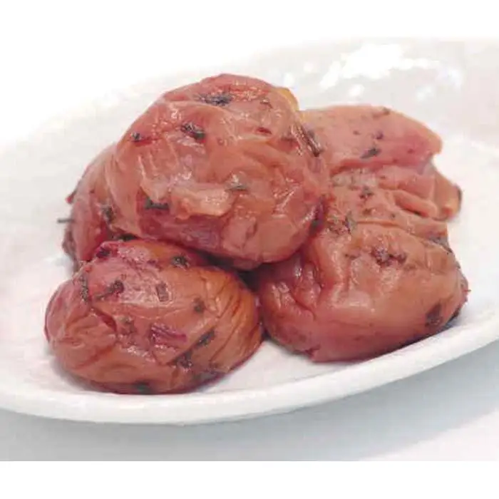 しそかつお梅干しつぶれ梅（はちみつ入り）［ご家庭用］１ｋｇ《紀州南高梅》