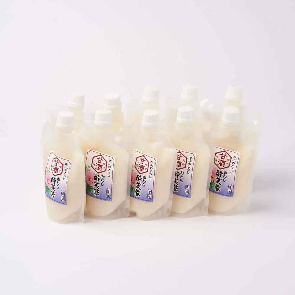 糀の甘酒「おわら酔芙蓉」　250ｇパウチ入り×10個　ノンアルコール