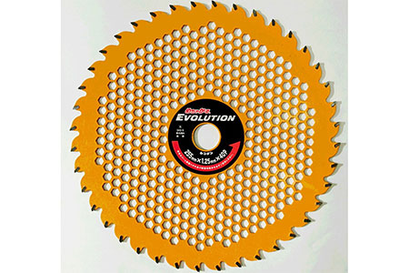 進化した軽量チップソーがついに誕生「めちゃかる EVOLUTION（エボリューション）」（サイズ：230×1.25/1.8×25.4×36）
