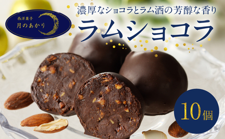 ラムショコラ　10個入り_B128-001