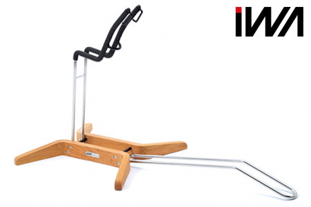 老舗家具メーカー「カリモク家具」と共同開発した高級天然木材のロードバイクスタンド「iWA1匠」本桜【0206】