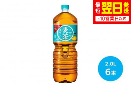 やかんの麦茶2Lペットボトル×6本 【847】
