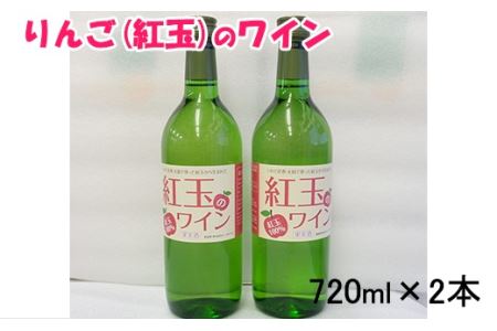 花巻産りんご「紅玉」のワイン  720ml×2本 【993】