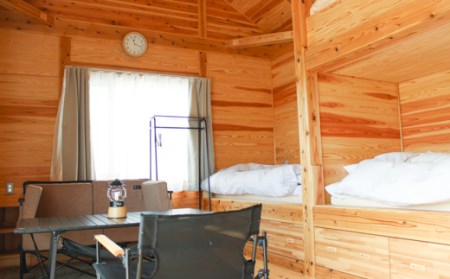 【4月中旬～11月上旬までの限定宿泊】山荘しらさ　ペア宿泊券