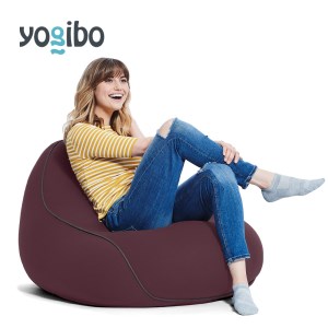 ビーズクッション Yogibo Lounger (ヨギボー ラウンジャー) ディープパープル [M351-1DP]