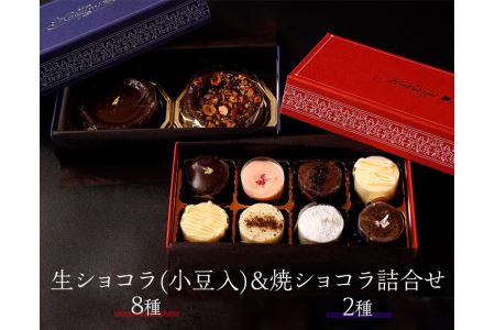 生ショコラ(小豆入)＆焼ショコラ詰合せ〔P-44〕