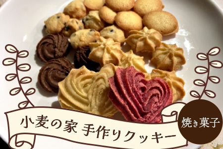 小麦の家手作りクッキー（自然派）13種入り【思いやり型返礼品】 066-F231