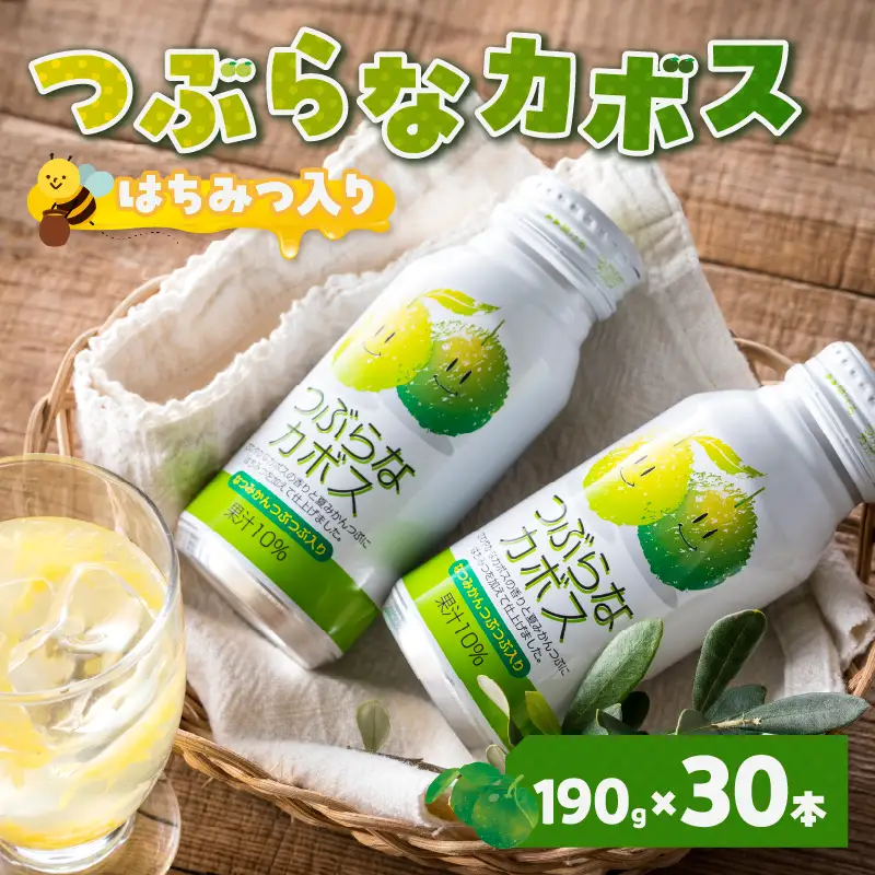 つぶらなカボス はちみつ入り(30本)_B003-003