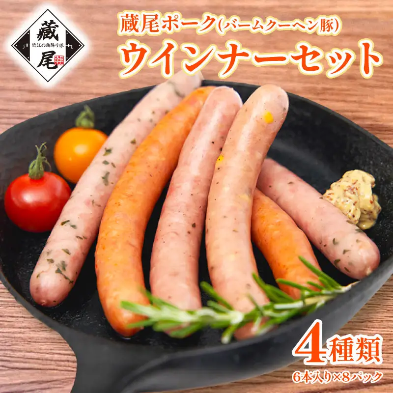 ウインナー ソーセージ 4種 計48本 KO003 │ ウインナー