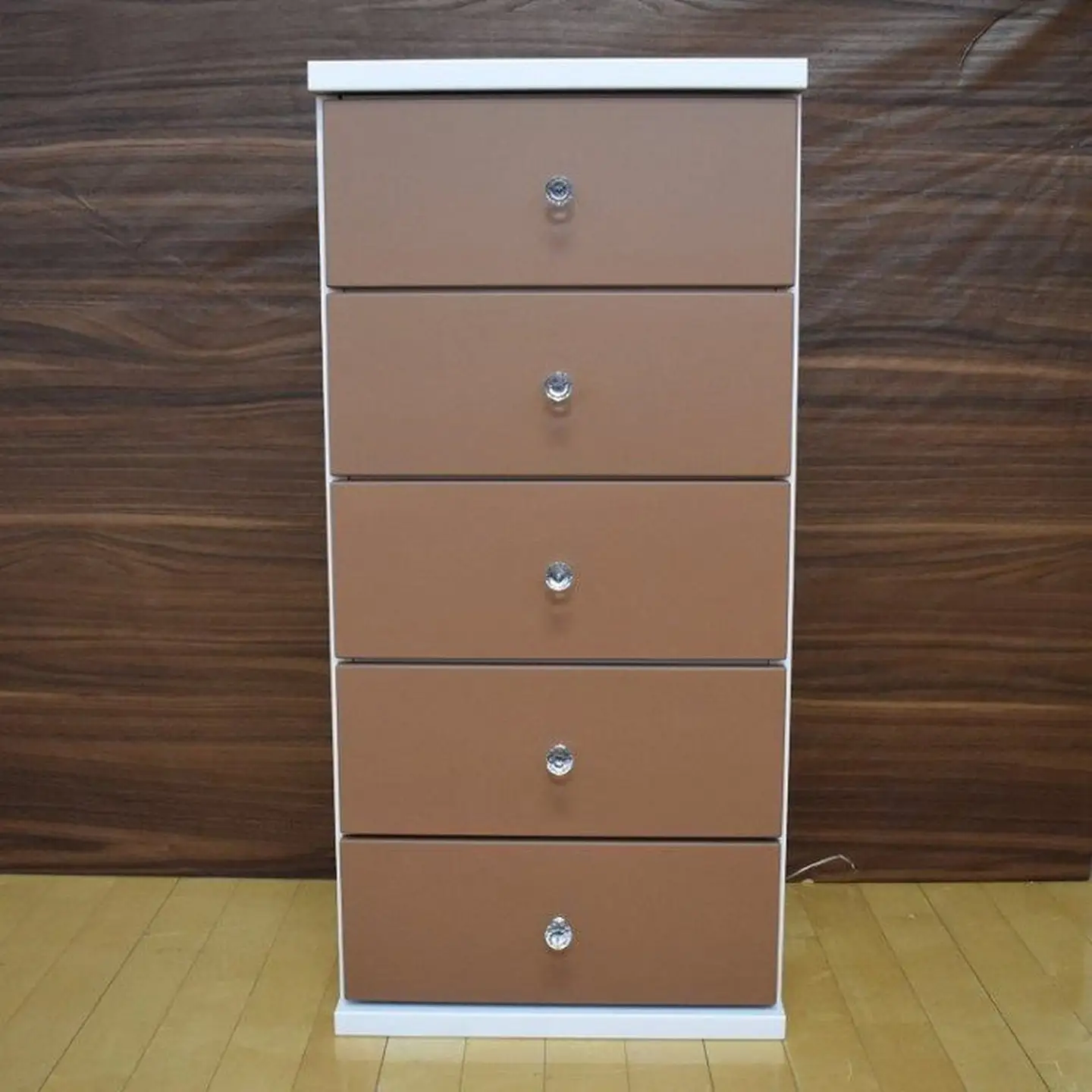 43.5チェストキャンディ5段（全6色）【諸富家具】：B700-002