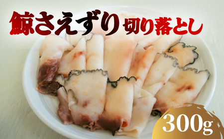 鯨 さえずり 切り落とし300g 冷凍 鯨 BY