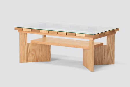 コット95コーヒーテーブル Oak【諸富家具】：C247-009