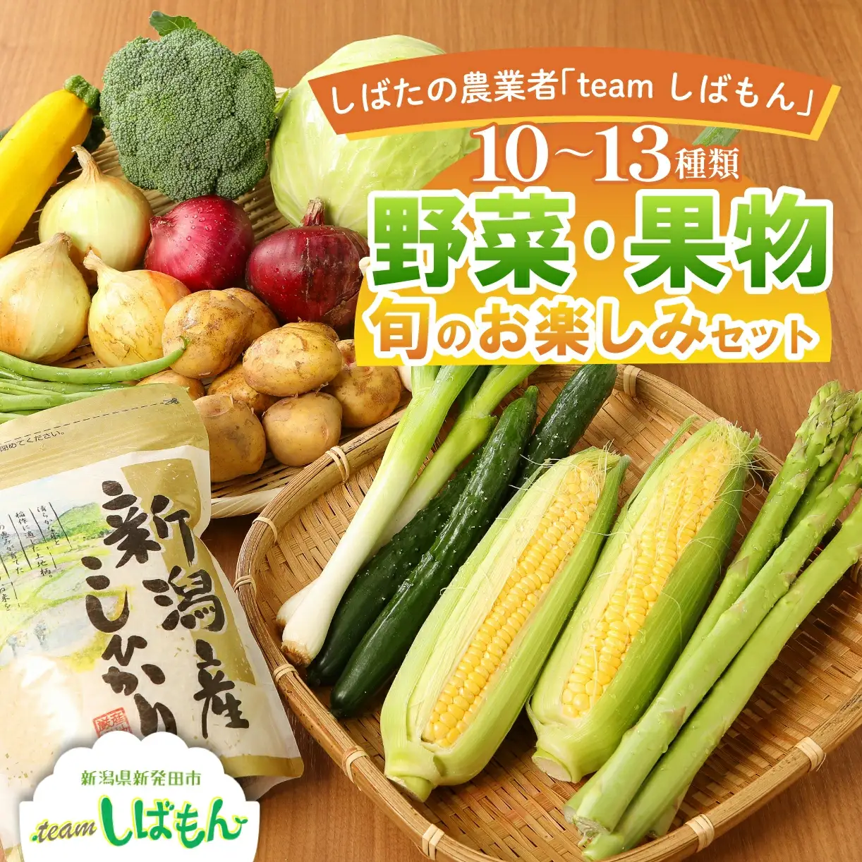 先行予約 野菜 果物 10～13種類 詰め合わせセット 野菜 野菜 新潟 野菜 野菜 C16_01
