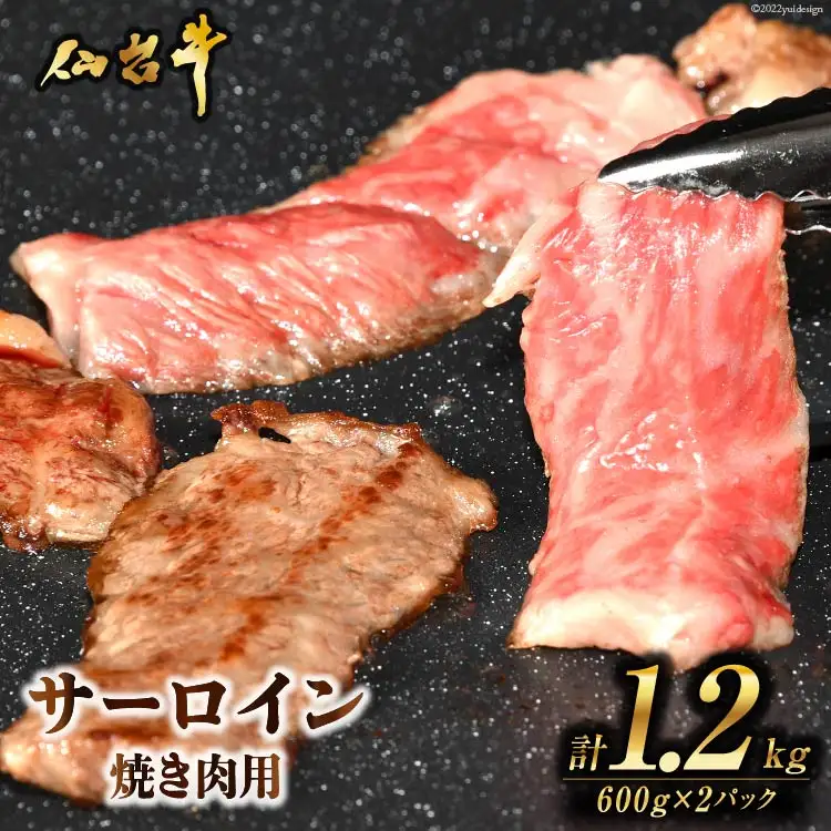 肉 焼肉 仙台牛サーロイン焼き肉用1.2kg [気仙沼市物産振興協会 宮城県 気仙沼市 20565270]