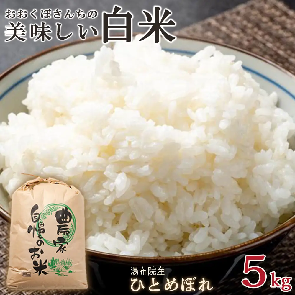 湯布院産 おおくぼさんちの美味しい 白米 5g【ひとめぼれ】