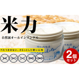 ぬかっち生活 オールインワンゲル 150g 　2個セット