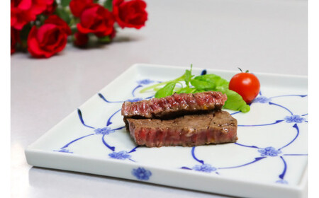 有田焼 正角切立皿 角18cm 染付梅小紋 【大慶】 皿 正方形 食器 磁器 A12-160