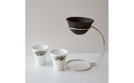 セラミックフィルターNS-02＆フレーム ミニカップ 2個 東洋セラミックス A14-147