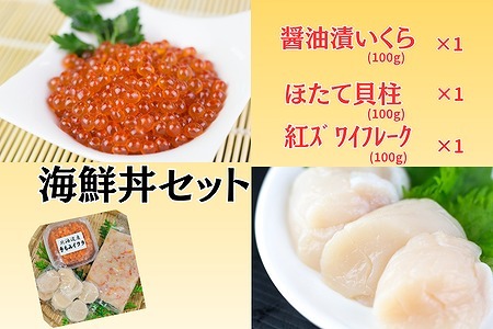【北海道根室産】海鮮丼セット A-66003