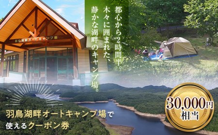 羽鳥湖畔オートキャンプ場で使えるクーポン券（30,000円相当） F21T-171