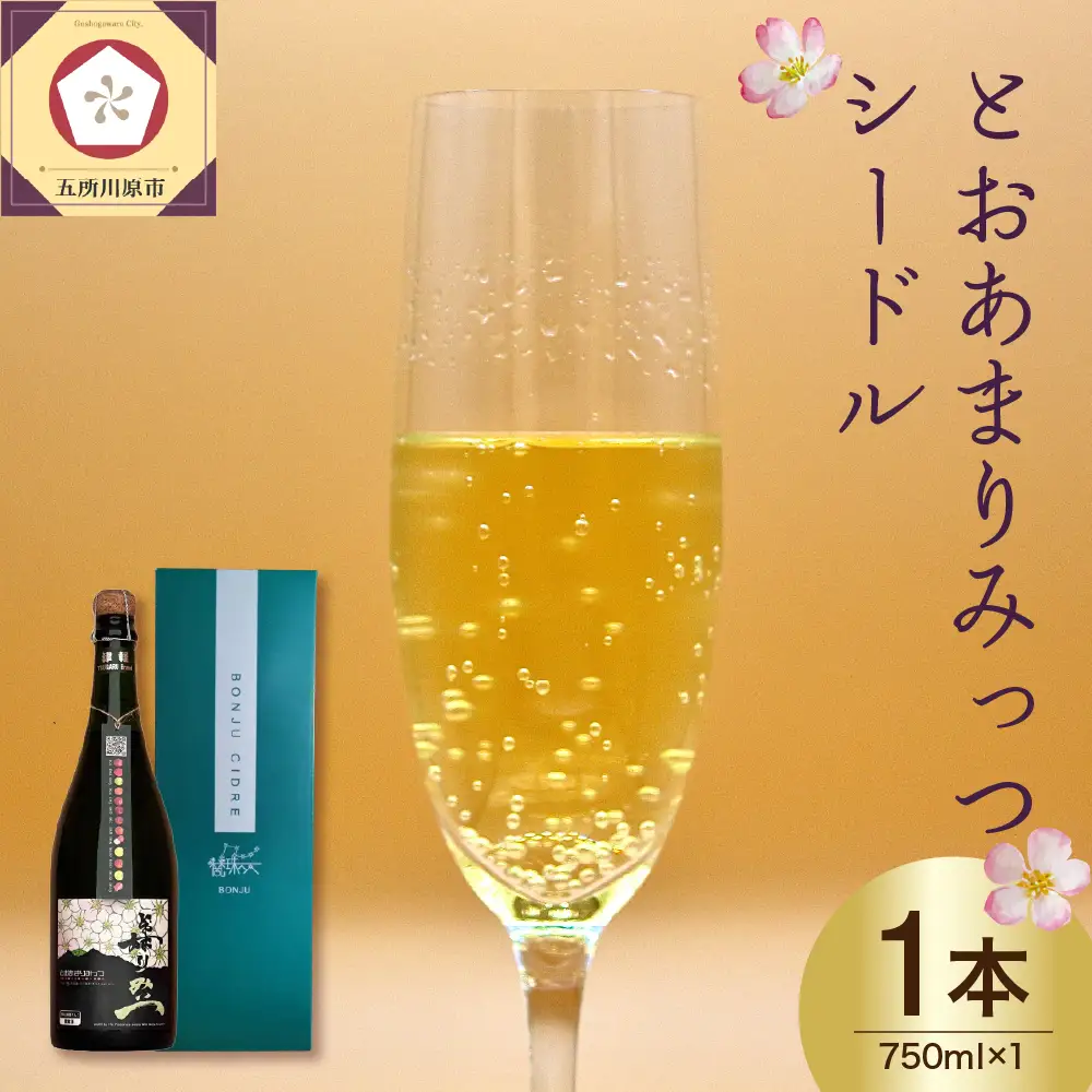 とおあまりみっつシードル750ml×1本