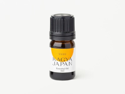15-4 KAGYA JAPAN　エッセンシャルオイル【YUZU】（5ml×１本セット）