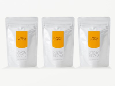 11-48 KAGYA JAPAN ORGANIC KAGYA BLEND 【Yuzu and black tea】３本セット