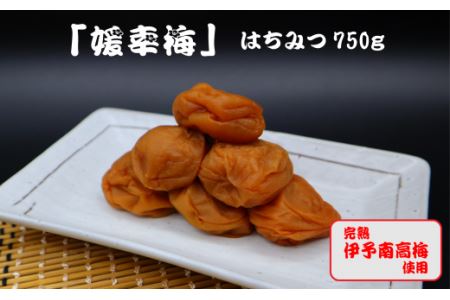 梅干「媛幸梅」はちみつ　750ｇ｜ 伊予南高梅