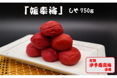 梅干「媛幸梅」しそ　750ｇ｜ 伊予南高梅
