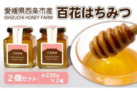 石鎚養蜂の百花はちみつ（2個）｜ 純粋蜂蜜