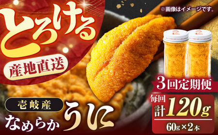 【全3回定期便】壱岐の生うに 2本セット [JEH005] 96000 96000円