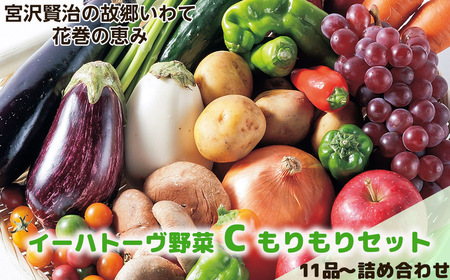 イーハトーヴ野菜C もりもりセット 11品～ 詰め合わせ【1207】