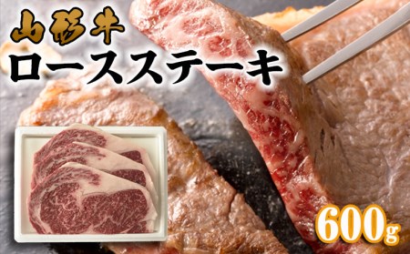 山形牛 ロースステーキ 600g(200g×3枚） FY22-320