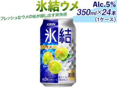 氷結ウメ　350ml×24本（1ケース） ◇ ※着日指定不可
