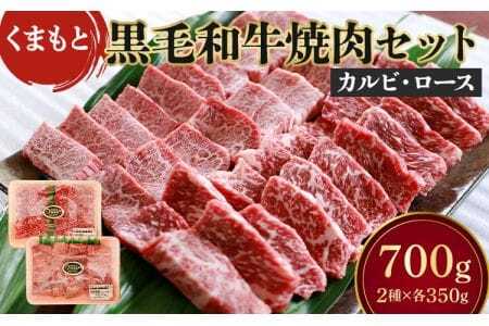 牛肉 焼肉 焼肉用 BBQ 計700g （350g×2種）